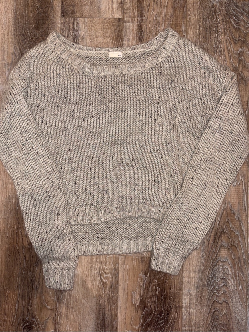 Garage Women’s Crewneck Sweater - Light Heather Gray